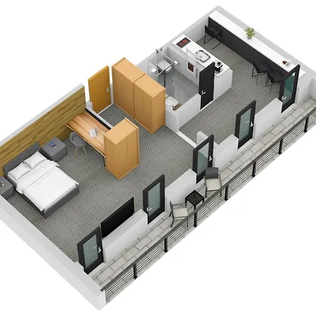 Rezidence Alpina Appartement